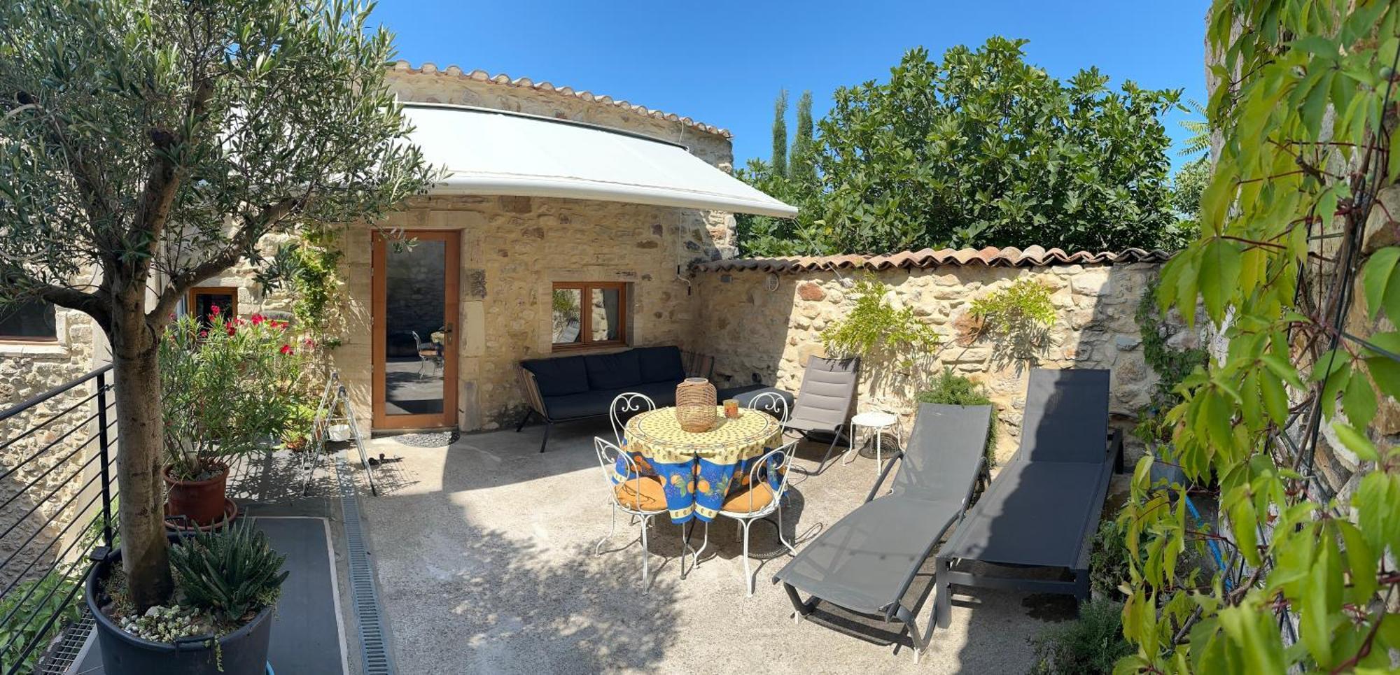 La Sarrasine Villa Aigueze Dış mekan fotoğraf