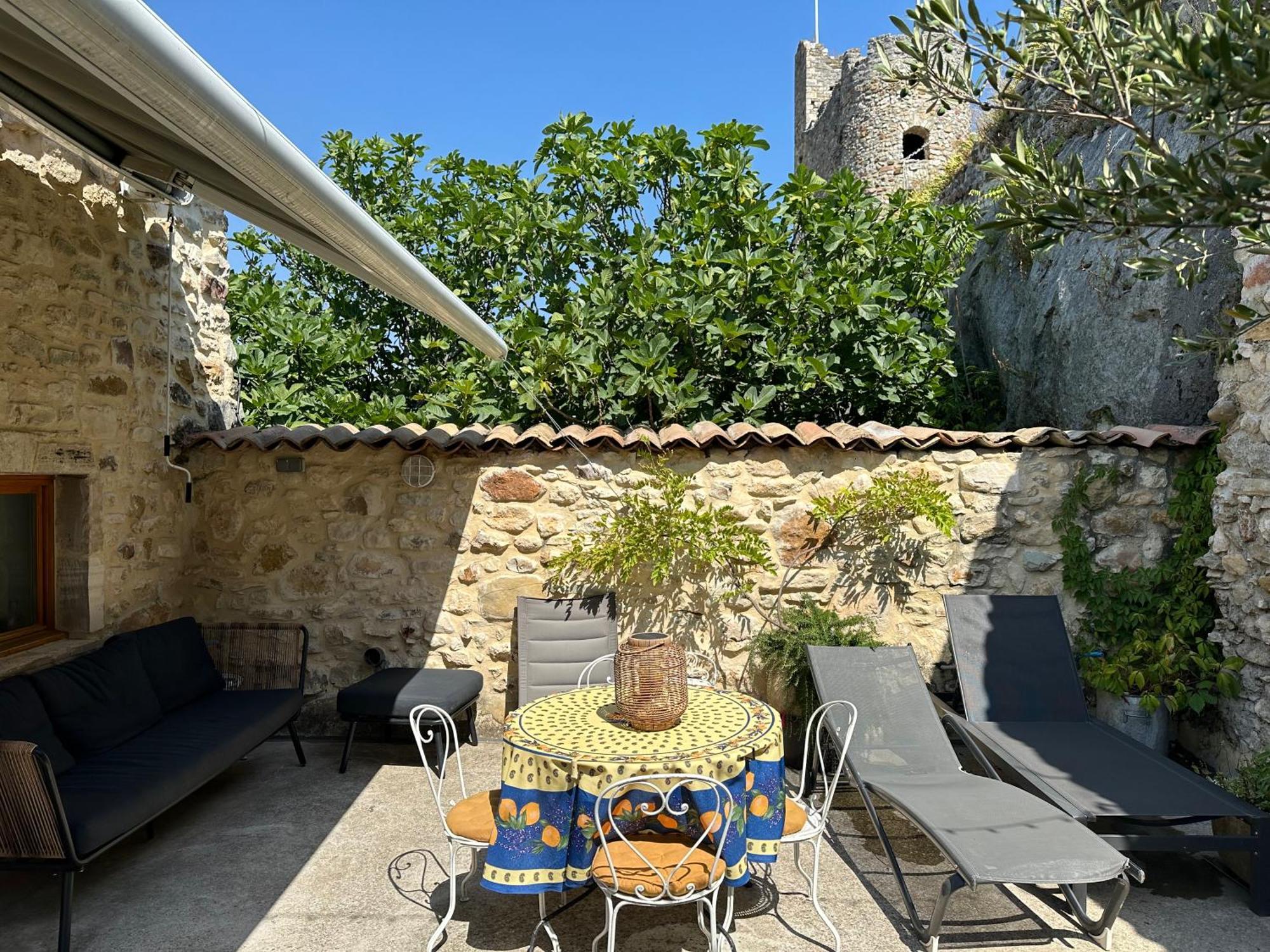 La Sarrasine Villa Aigueze Dış mekan fotoğraf